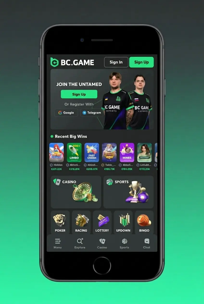 BC Game PWA installeren op iOS stap voor stap
