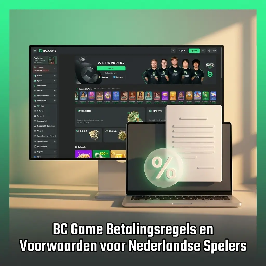 BC Game betalingsregels en voorwaarden voor Nederlandse spelers