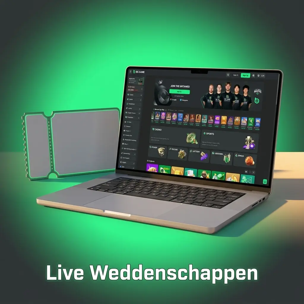 Live weddenschappen Eredivisie Champions League bij BC Game
