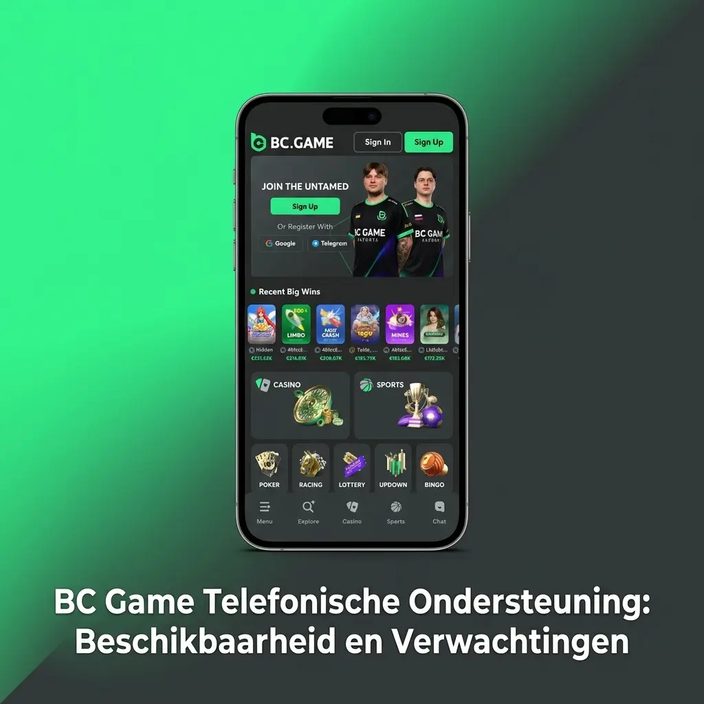 BC Game klantenservice telefonische ondersteuning overzicht