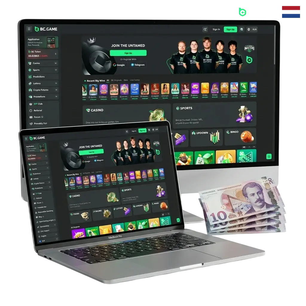 BC Game welkomstbonus voor Nederlandse spelers