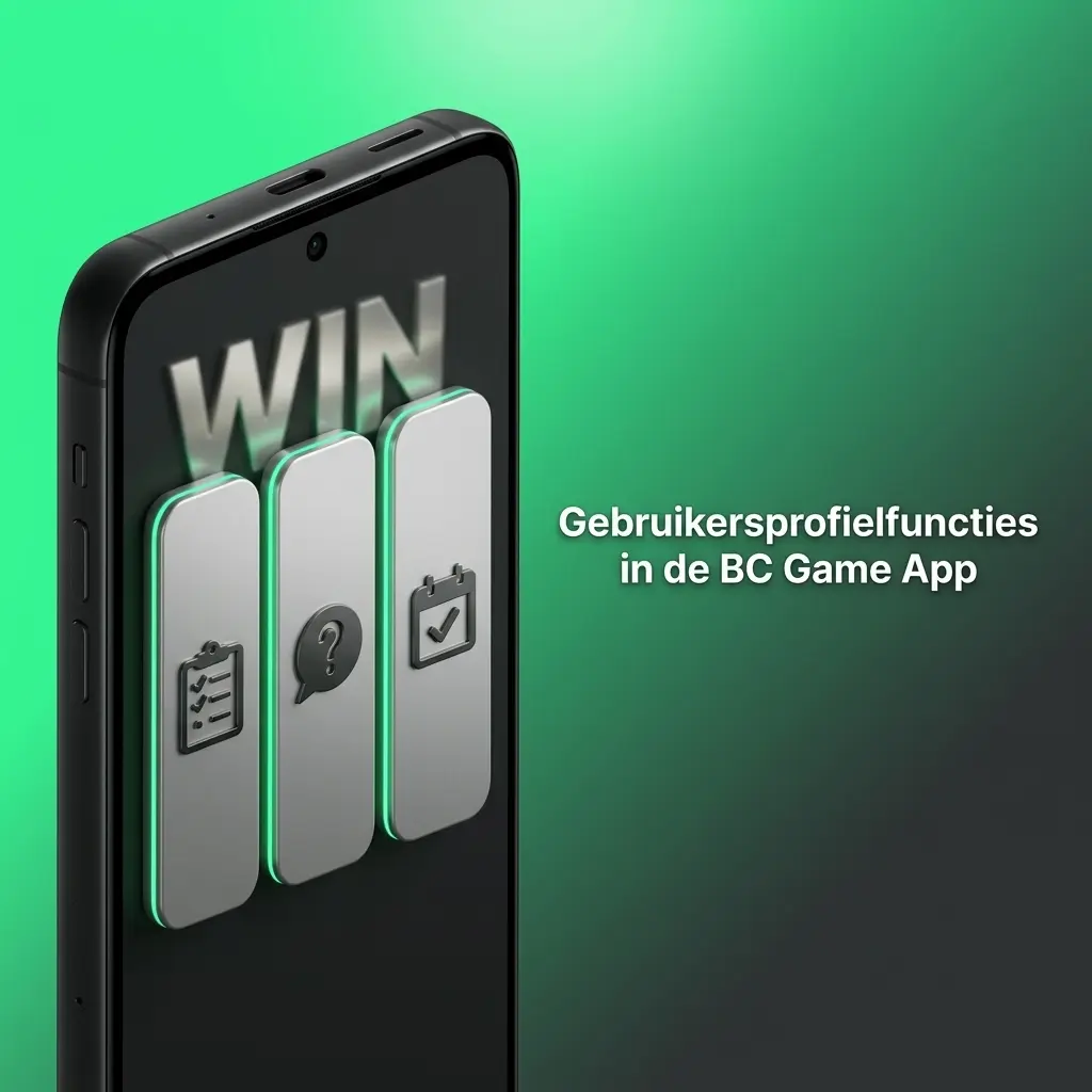 Gebruikersprofiel in de BC Game applicatie