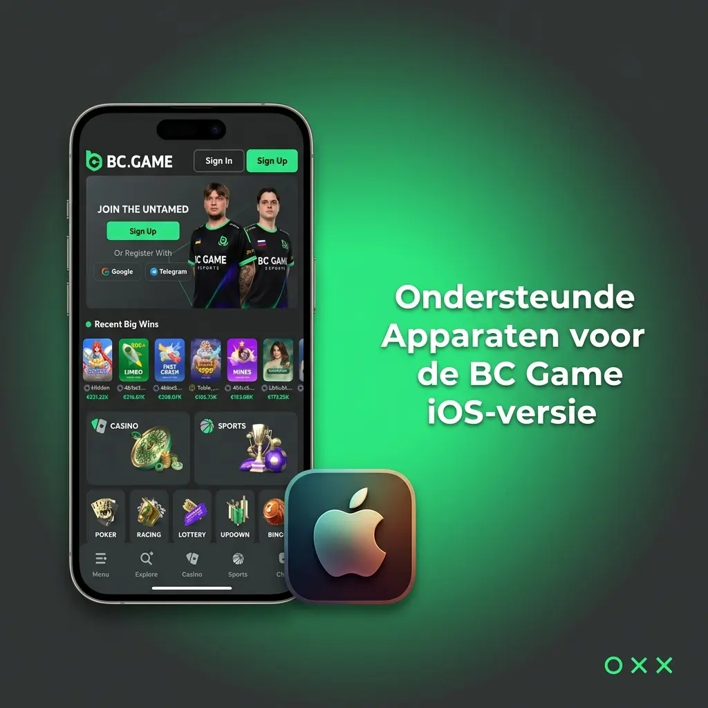 Ondersteunde Apple-apparaten voor BC Game iOS PWA