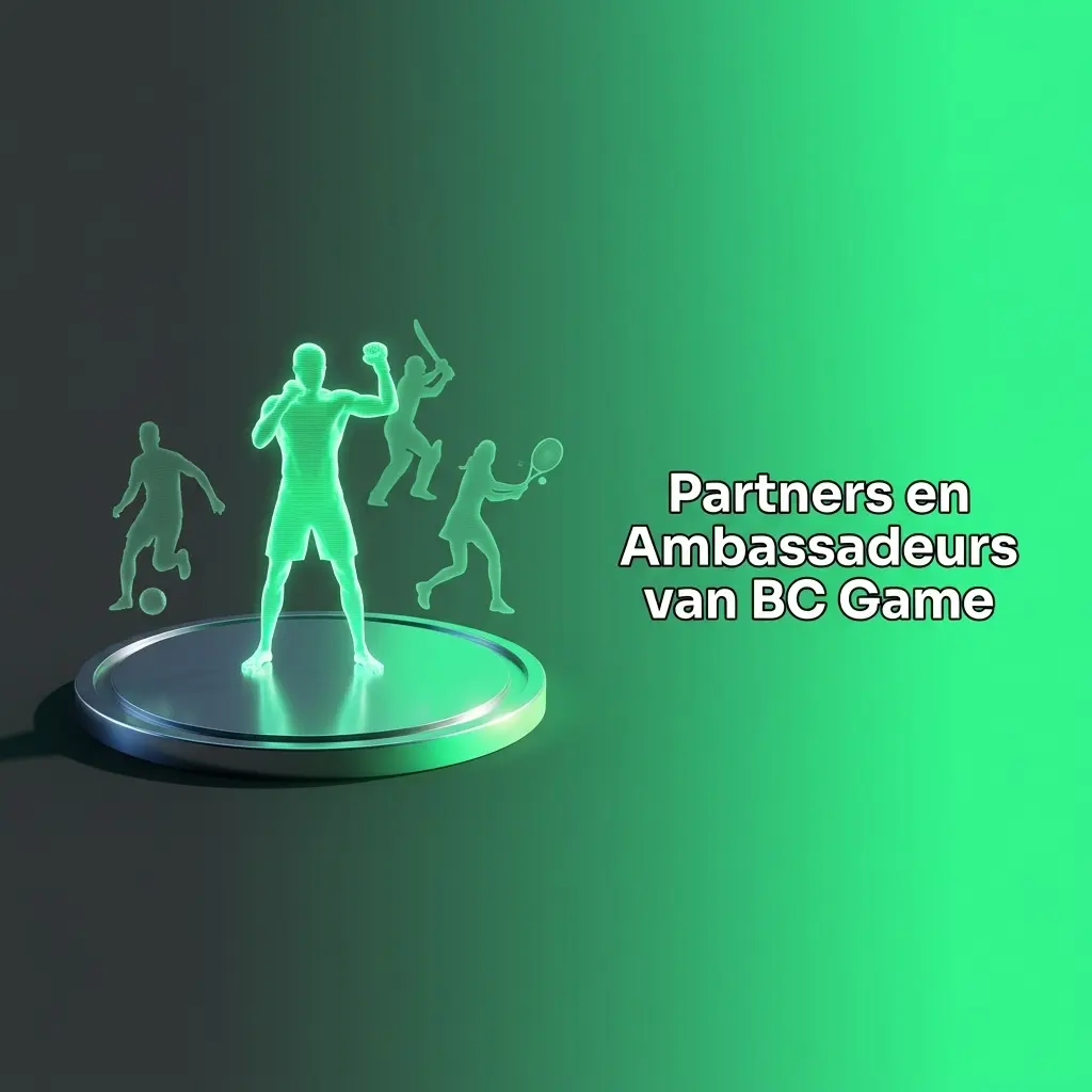 BC Game partners en ambassadeurs in sport en entertainment