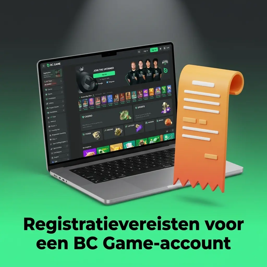 Registratievereisten voor een BC Game-account