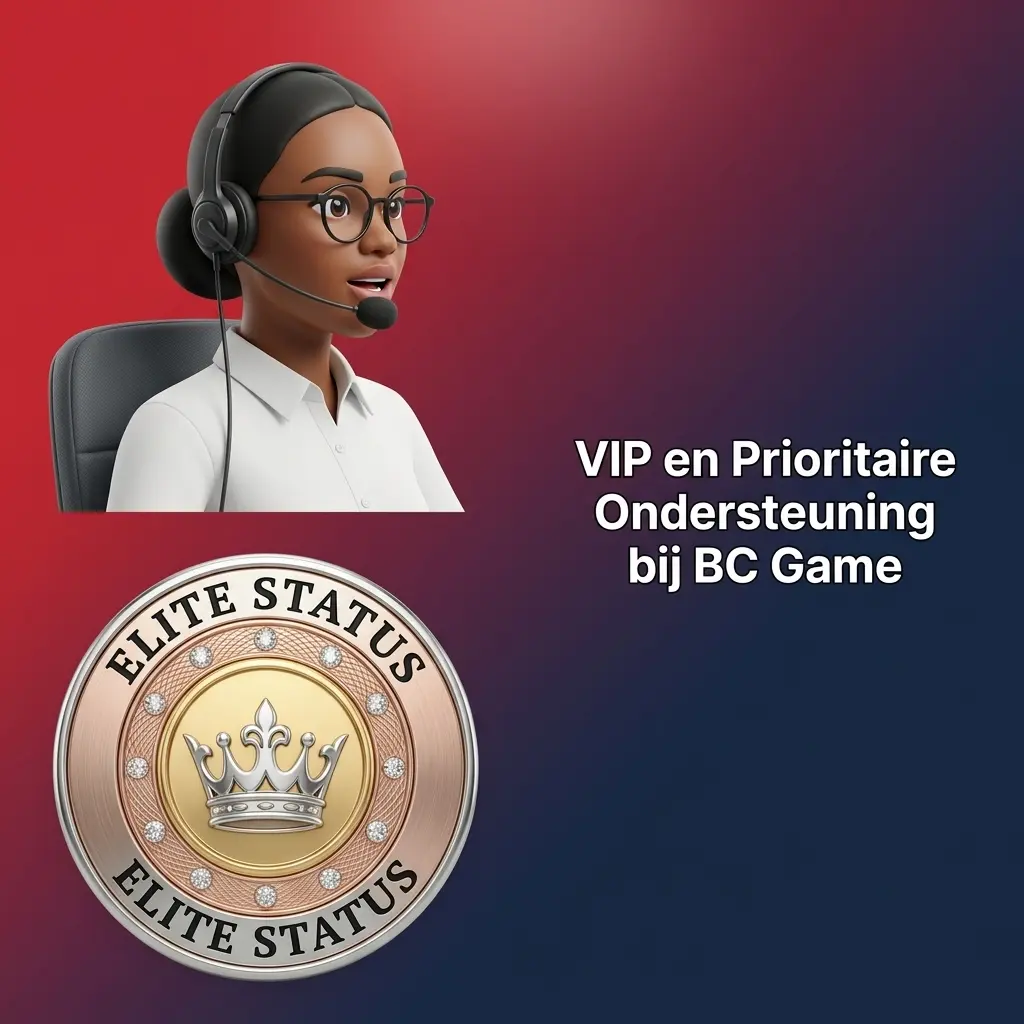 VIP en prioritaire ondersteuning bij BC Game